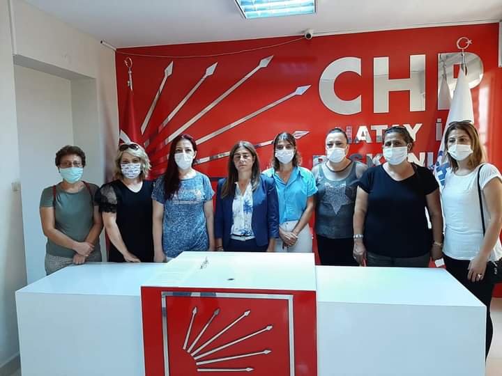 CHP HATAY KADIN KOLLARI:İSTANBUL SÖZLEŞMESİ BİZİM KIRMIZI ÇİZGİMİZDİR!