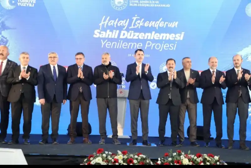 BAKAN KURUM, İSKENDERUN’DA DEV PROJENİN TEMELİNİ ATTI!