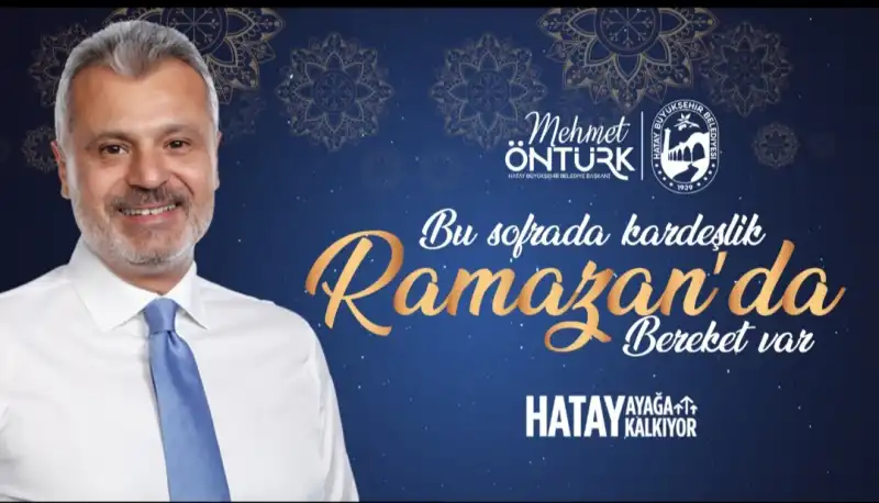 İFTAR ÇADIRLARI HATAY'IN...