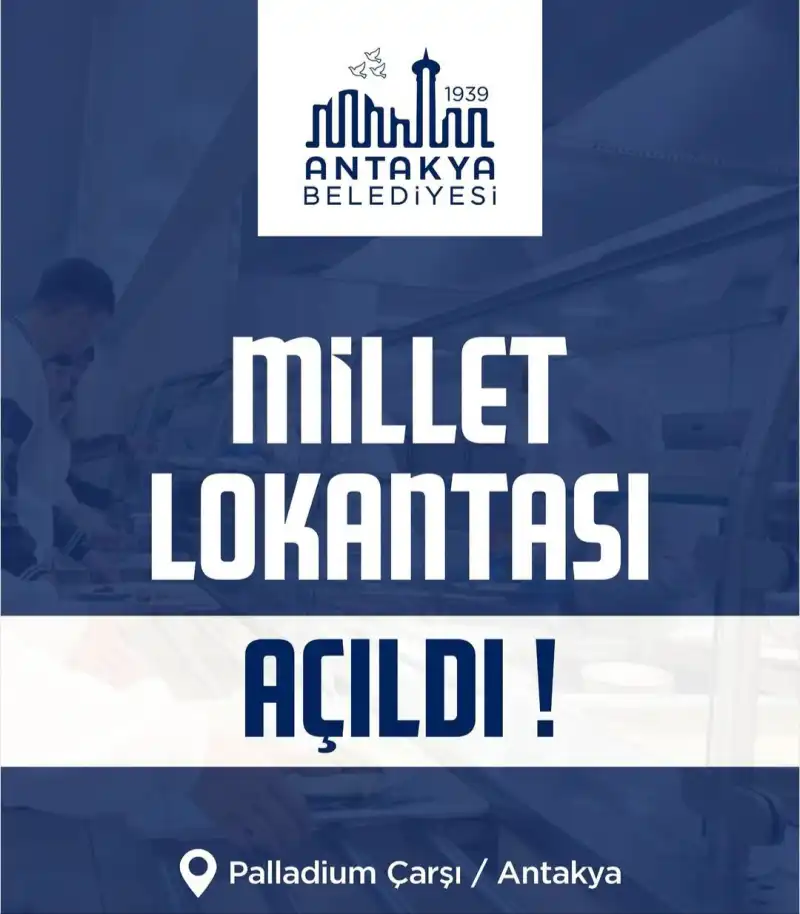 MİLLET LOKANTASI KAPILARINI AÇTI!