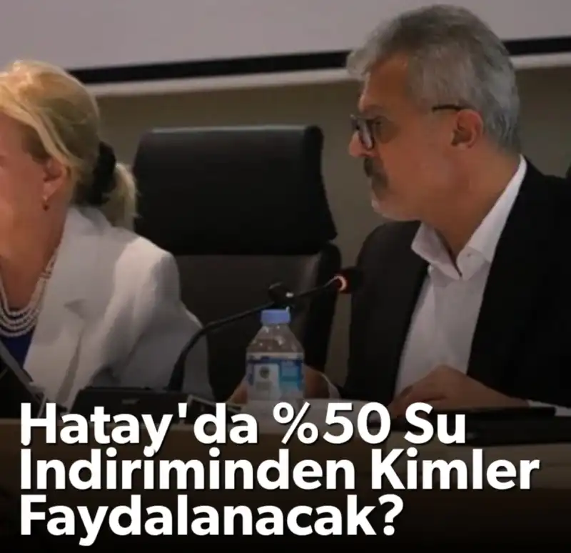 %50 SU İNDİRİMİNDEN KİMLER FAYDALANACAK?