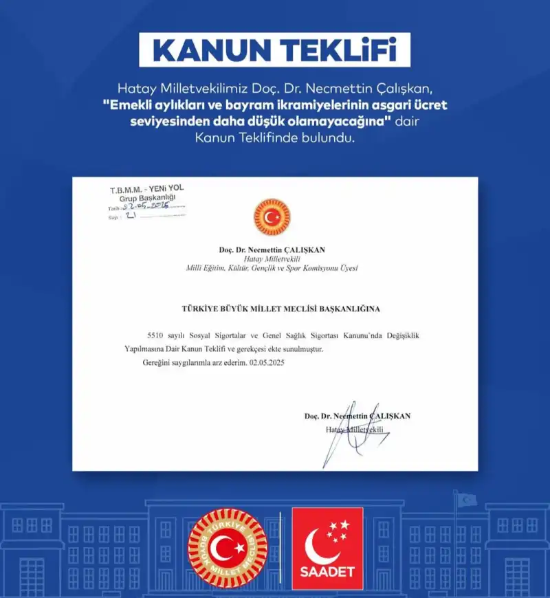 EMEKLİ MAAŞLARINA ASGARİ ÜCRET ŞARTI GELSİN! 