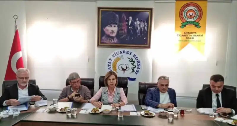HATAY ODA VE BORSALARI ANTAKYA'DA BULUŞTU!