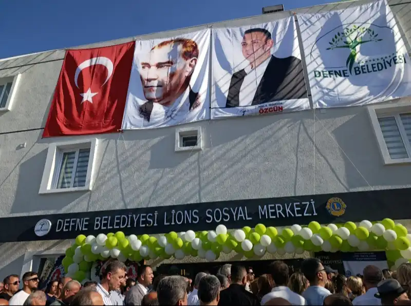 DEFNE SOSYAL MERKEZİ HİZMETE AÇILDI!