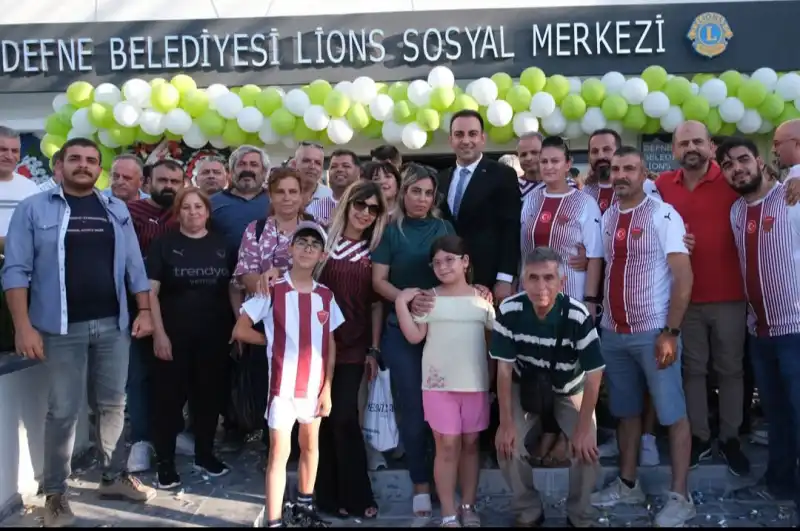 DEFNE SOSYAL MERKEZİ HİZMETE AÇILDI!