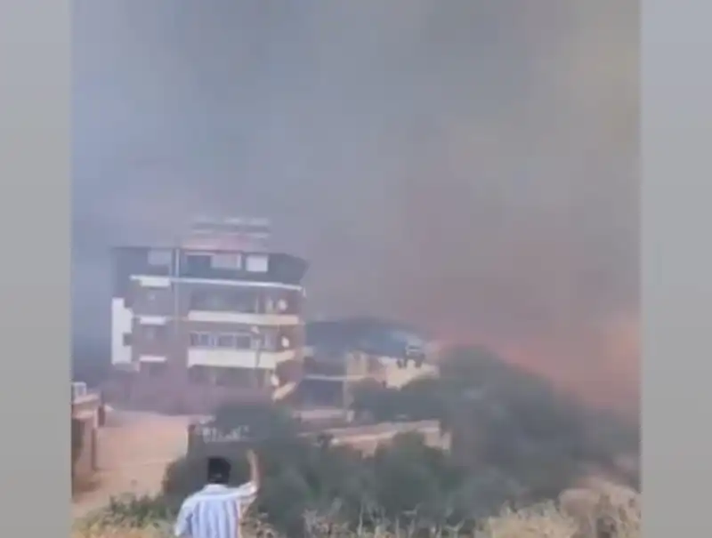 HATAY'DA ORMAN YANGINI... 