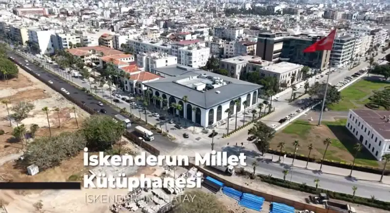 İSKENDERUN MİLLET KÜTÜPHANESİ ÇOK YAKINDA... 