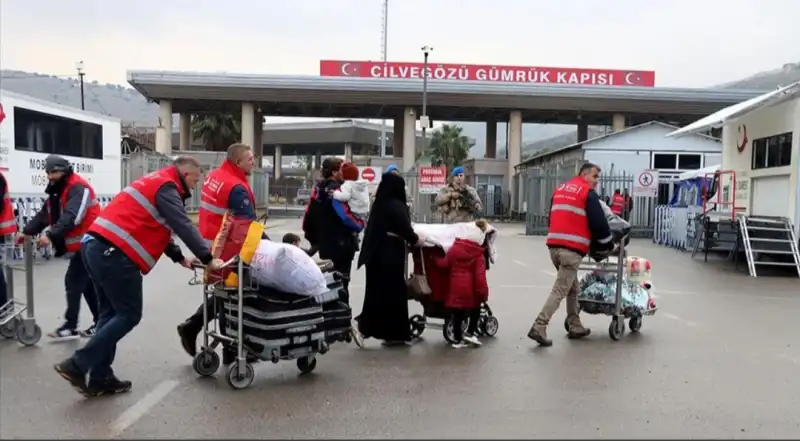 GÖNÜLLÜ DÖNÜŞ YAPAN SURİYELİLERİN SAYISI...