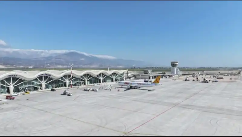 HATAY HAVALİMANINDAN UÇUŞLARIN BUGÜN İTİBARIYLA...