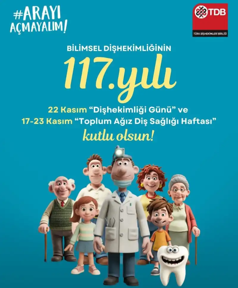 BİLİMSEL DİŞHEKİMLİĞİNİN 117.YILINDAYIZ! 