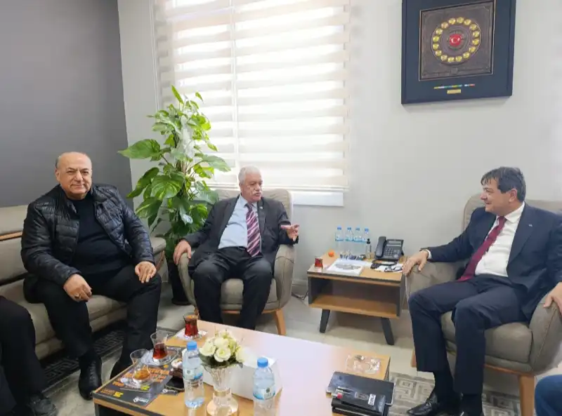 TGC HATAY İL TEMSİLCİLİĞİNDEN EMNİYET MÜDÜRÜ YILMAZ'A ZİYARET!