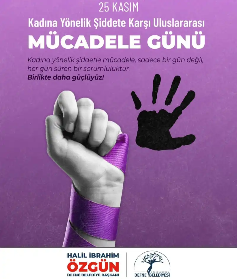 ŞİDDETİN KARŞISINDA DURMAK VİCDAN BORCUMUZDUR! 