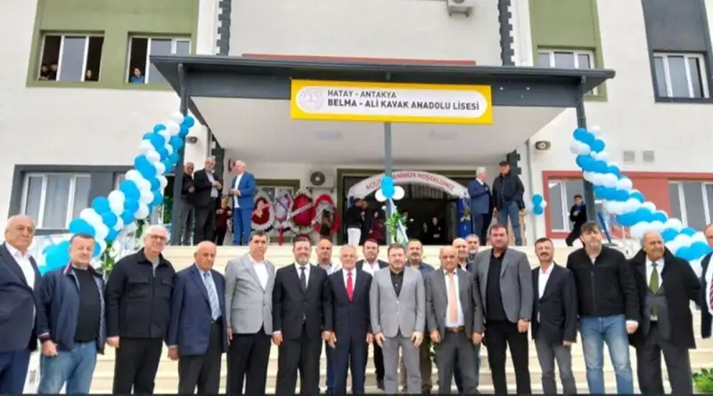 BELMA-ALİ KAVAK ANADOLU LİSESİNİN RESMİ AÇILIŞI GERÇEKLEŞTİ!