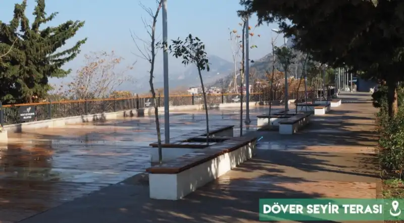 DÖVER SEYİR ALANI VE HARBİYE ŞELALELERİ PROJESİNDE...