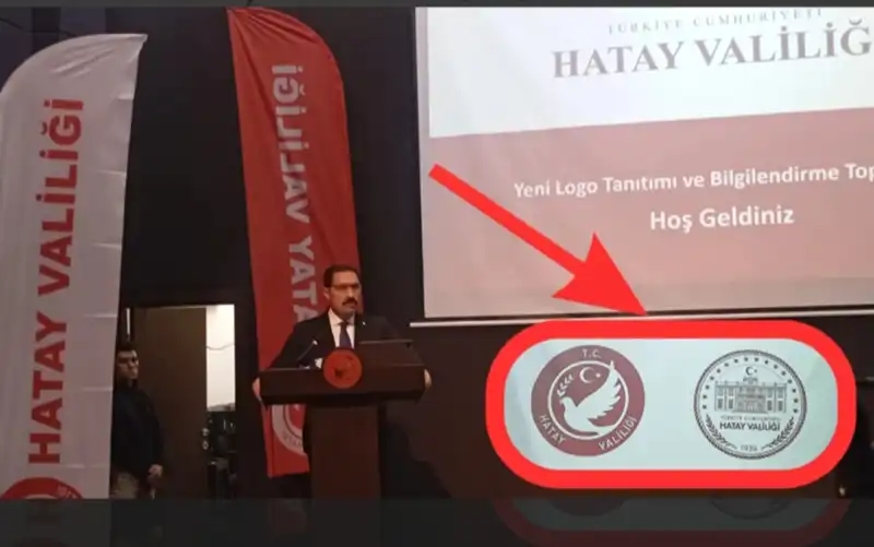 HATAY VALİLİĞİ YENİ LOGOSU!