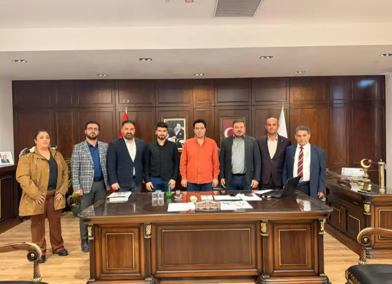 HATAY GAZETECİLER CEMİYETİ’NDEN SAMANDAĞ’DA GÖRÜŞME TURU!