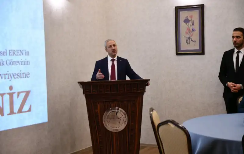 REKTÖR EREN:YAPILACAK ÇOK İŞ VAR!