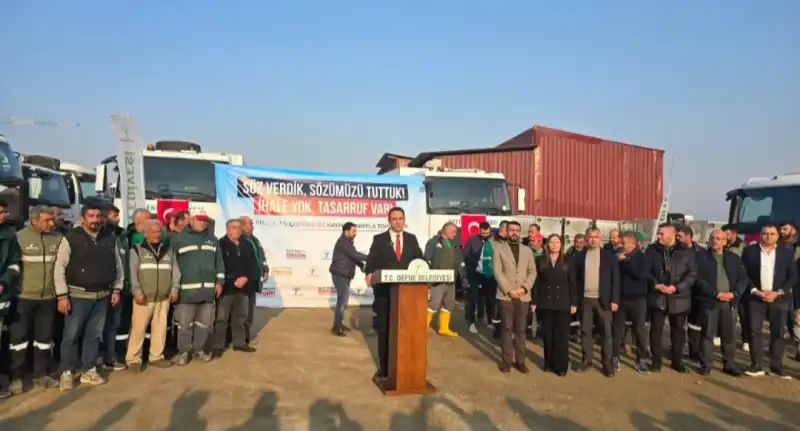 DEFNE BELEDİYESİNDE BİR İLK!