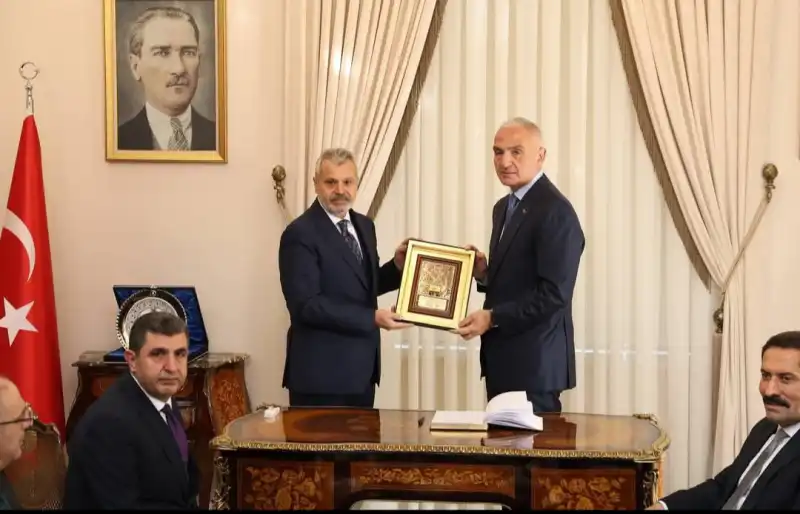 BAKAN ERSOY’DAN HATAY BÜYÜKŞEHİR BELEDİYESİNE ZİYARET! 