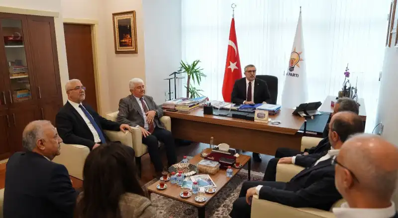AK PARTİ GENEL MERKEZİ’NDE HATAY BULUŞMASI!