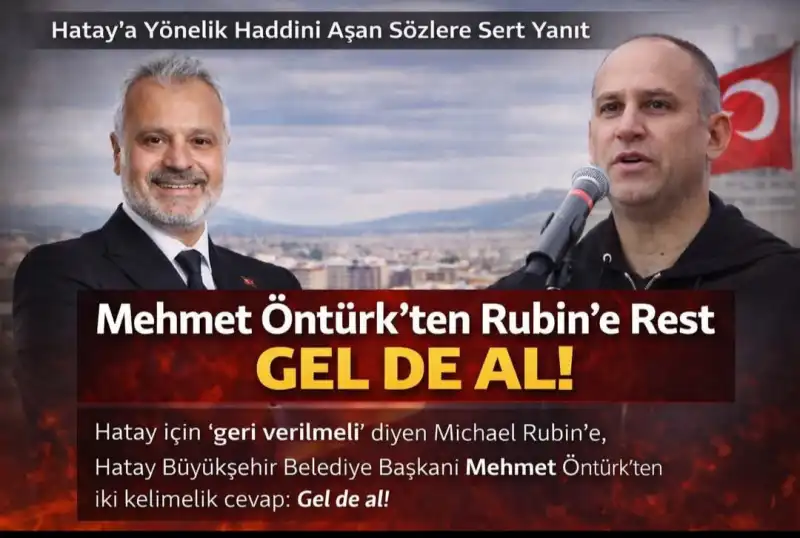 HATAY’I HEDEF ALAN İFADELER...