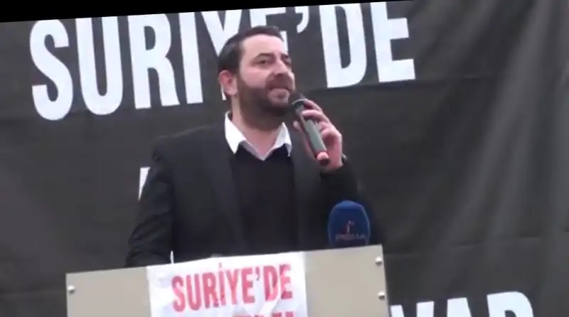 SAMANDAĞ’DA SURİYE’DE ALEVİ KATLİAMINA HAYIR MİTİNGİ! 