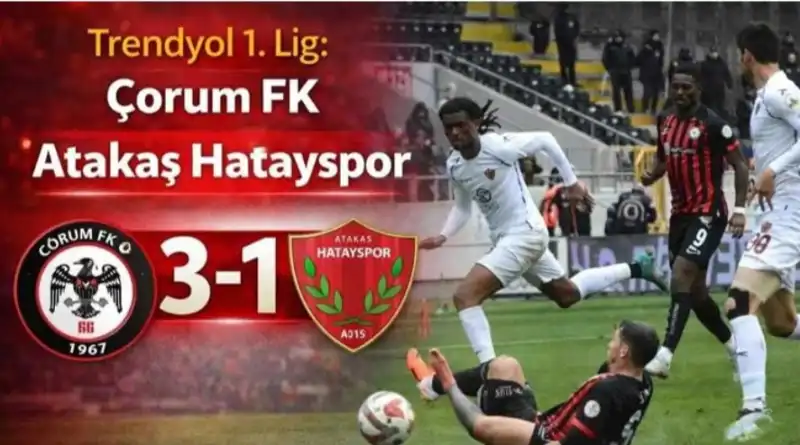 HATAYSPOR 2. LİG’E DÜŞTÜ!