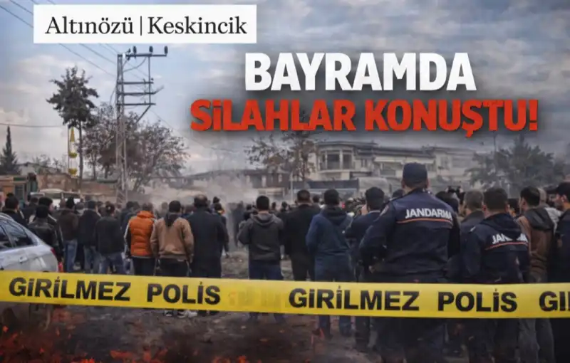 ALTINÖZÜ'NDE BÜYÜK KAVGA!