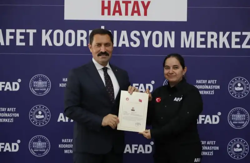 AFAD’DA TERFİ HEYECANI!