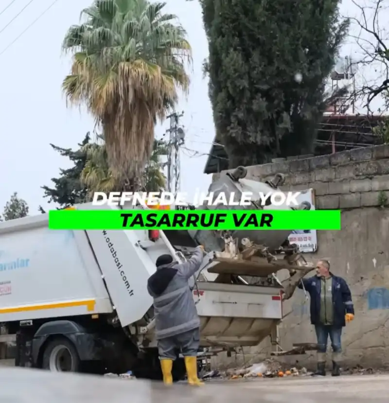 BAŞKAN ÖZGÜN: DEFNE’DE DÖNÜŞÜMÜ BAŞLATTIK... 