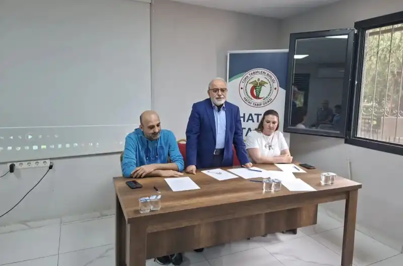HATAY TABİP ODASINDA YENİ DÖNEM!