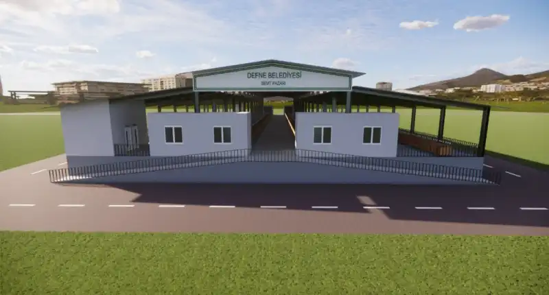 MODERN SEMT PAZARININ TEMELİ ATILDI!