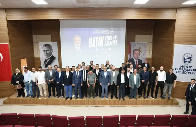 BAŞKAN ÖNTÜRK’TEN HATAY VE DEFNE’YE... 