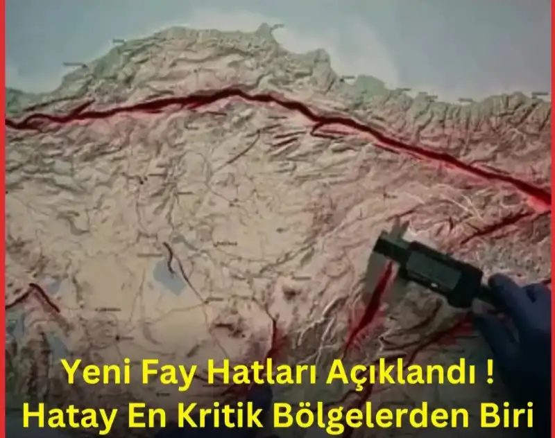 DİRİ FAY SAYISI 485'TEN 700'E ÇIKTI!