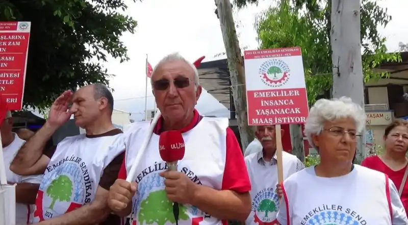 BİZ EMEKLİLER SADAKA DEĞİL, HAKKIMIZI İSTİYORUZ!