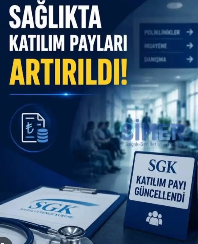 SAĞLIKTA MUAYYENE ÜCRETLERİNE ZAM!