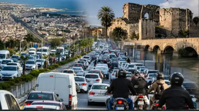 HATAY'DA ARAÇ SAYISINDA DİKKAT ÇEKEN ARTIŞ!