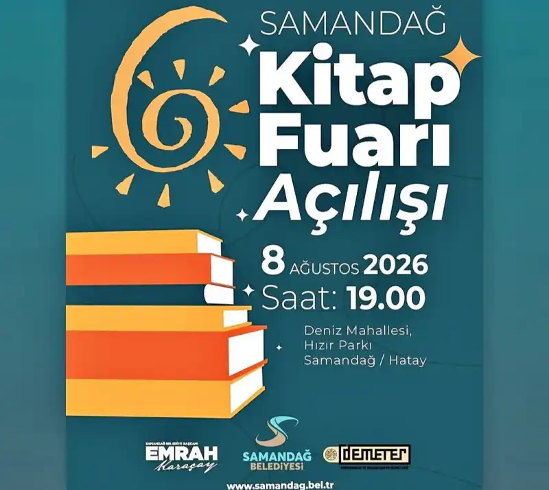 SAMANDAĞ KİTAP FUARI KAPILARINI AÇIYOR! 