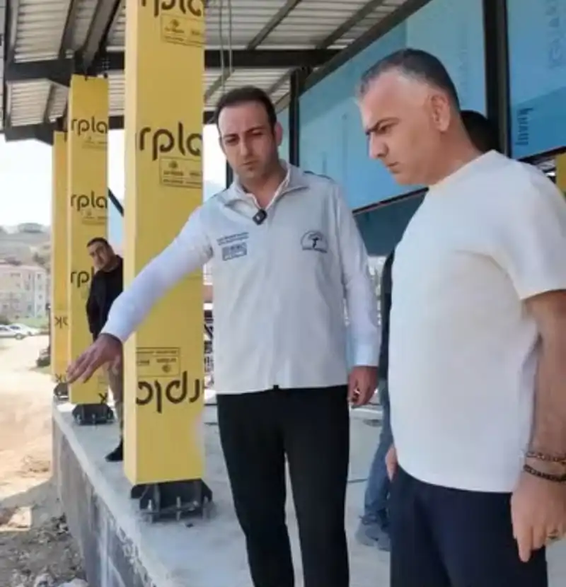 DEFNE’DEKİ SOSYAL TESİSTE SONA DOĞRU...