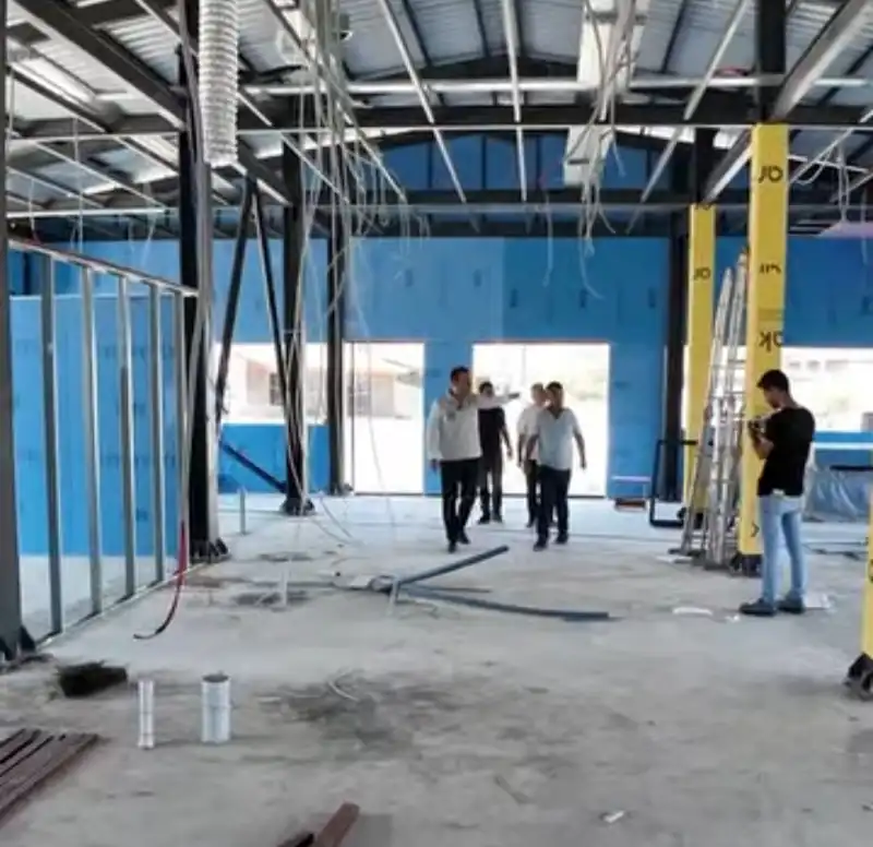 DEFNE’DEKİ SOSYAL TESİSTE SONA DOĞRU...