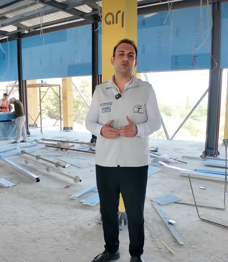 DEFNE’DEKİ SOSYAL TESİSTE SONA DOĞRU...