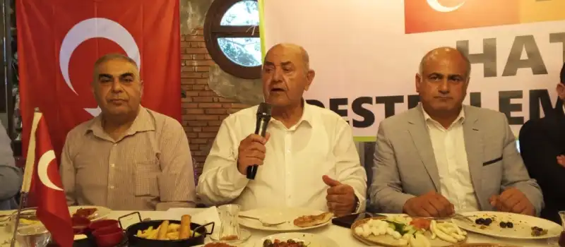 TOSYÖV HATAY DESTEKLEME DERNEĞİNDEN DİKKAT ÇEKEN TOPLANTI!