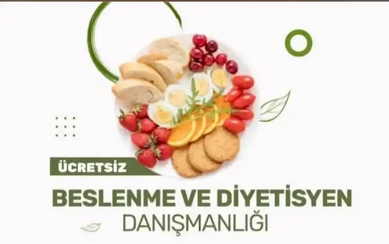 BESLENME VE DİYETİSYEN DANIŞMANLIĞI HİZMETİ DEVAM EDİYOR! 