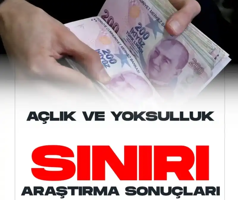 4 KİŞİLİK AİLENİN AÇLIK SINIRI... 