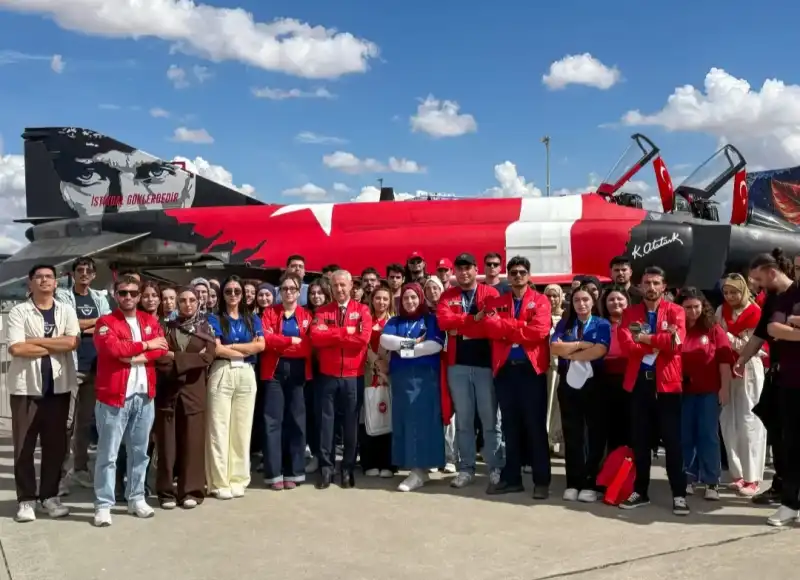 REKTÖR EREN, HMKÜ TEKNOFEST TOPLULUĞUYLA ŞANLIURFA’DA!