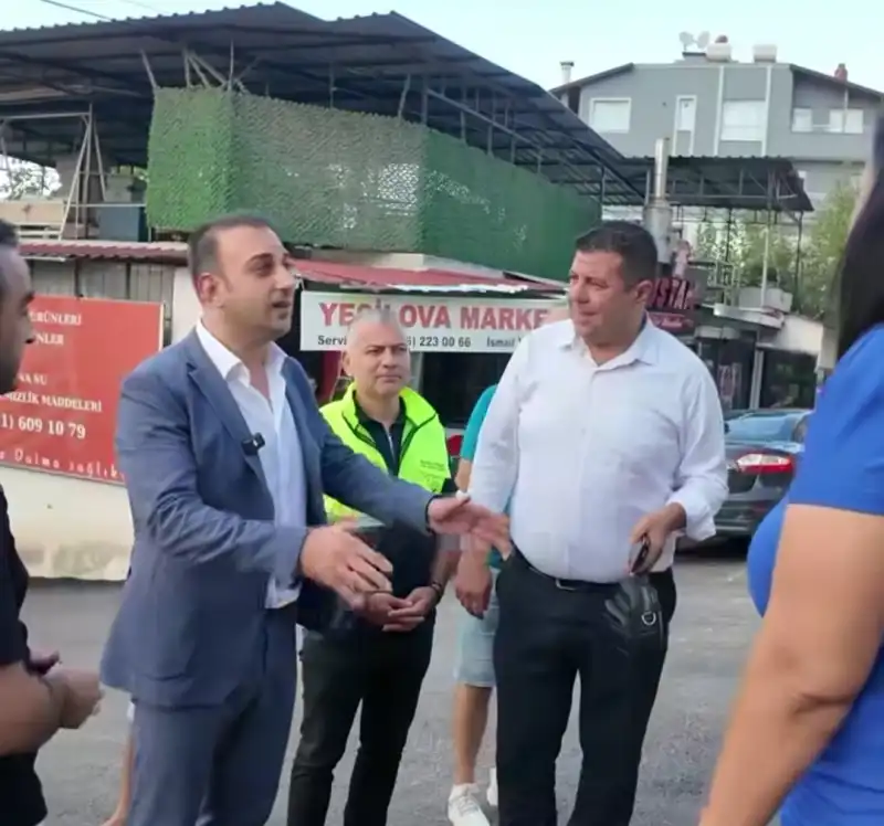 BAŞKAN ÖZGÜN DEFNE’YE VERDİĞİ SÖZLERİ...
