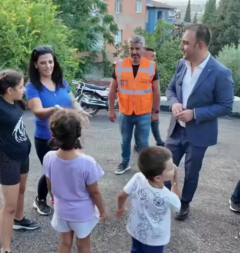 BAŞKAN ÖZGÜN DEFNE’YE VERDİĞİ SÖZLERİ...