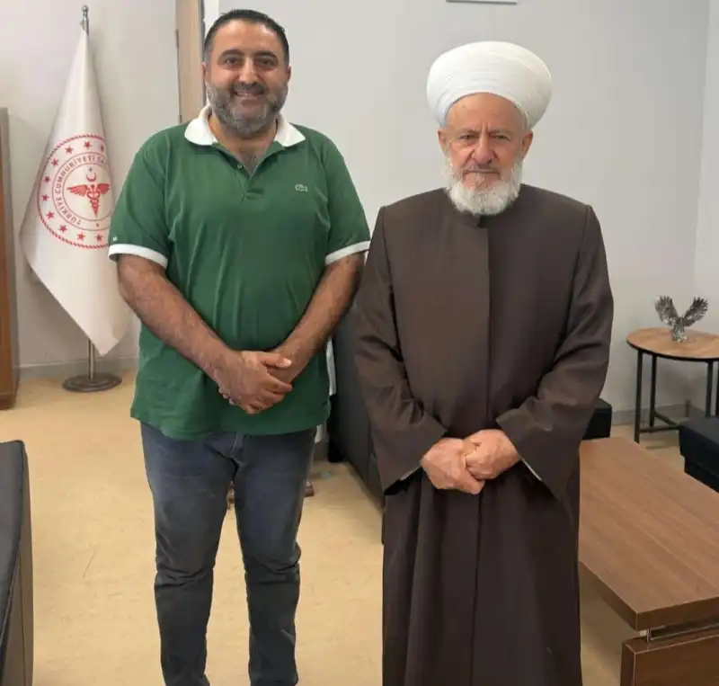 ŞEYH ABDULLAH EL-HAZNEVÎ'DEN BAŞHEKİM KAVVASOĞLU'NA ANLAMLI ZİYARET!