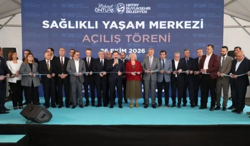 HATAY'DA SAĞLIKLI YAŞAM MERKEZİ HİZMETTE...
