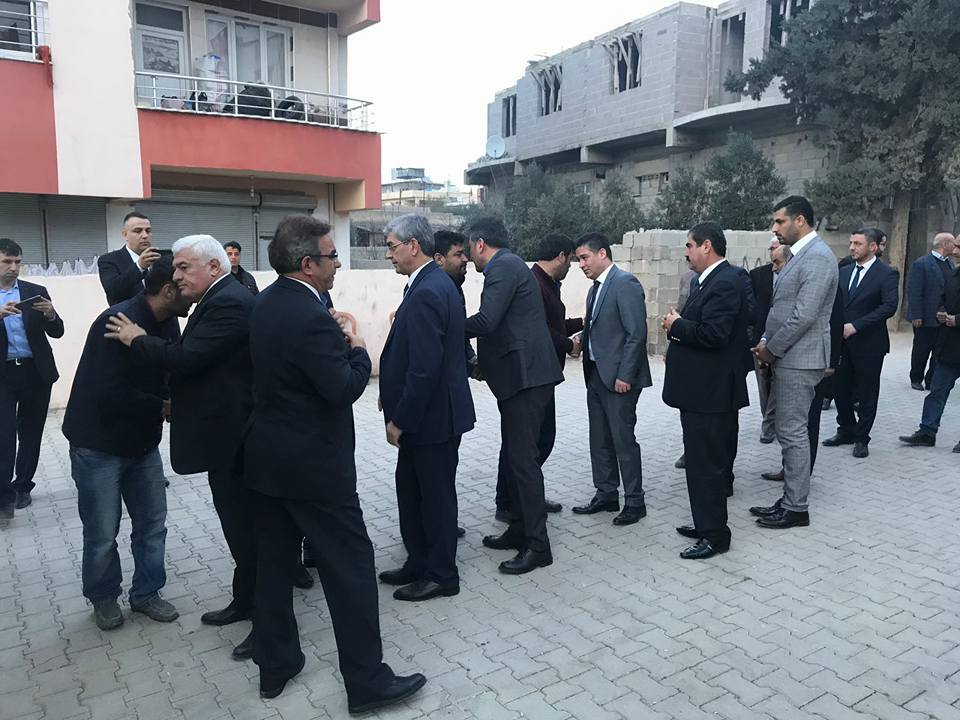 CHP'Lİ HEYET SINIR BÖLGESİNDE...